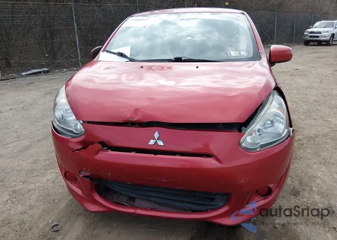 2015 Mitsubishi Mirage De/Rf z USA, uszkodzony, nr VIN ML32A3HJ4FH006529